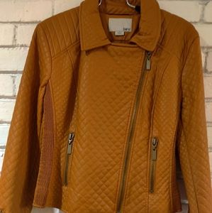 Bar III faux leather jacket